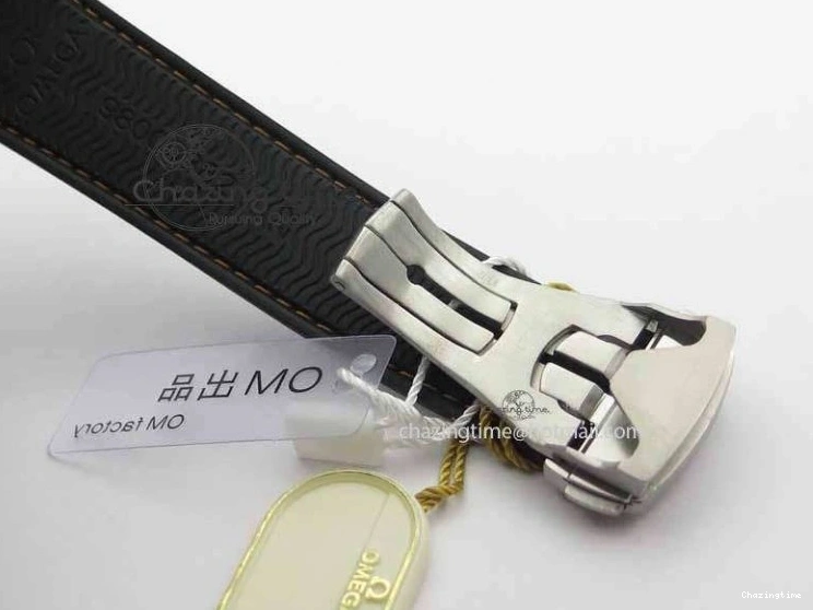 0131 Planet Ocean Master Chrono 45mm SS OM 1:1 Best Edition Black Dial Orange 12 On Rubber Strap A Durable 8169